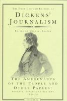 The amusements of the people and other papers : reports, essays, and reviews, 1834-51 /