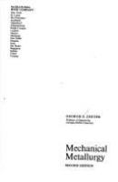 Mechanical metallurgy /