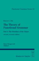 The theory of functional grammar /