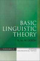 Basic linguistic theory.