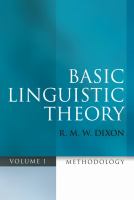 Basic linguistic theory.