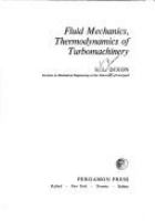 Fluid mechanics, thermodynamics of turbomachinery.