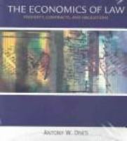 The economics of law : property, contracts, and obligations /