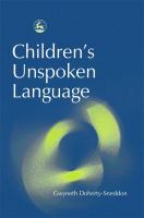 Children's unspoken language /
