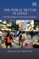 The public sector in Japan : past developments and future prospects /