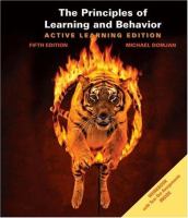 The principles of learning and behavior /