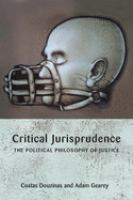 Critical jurisprudence : the political philosophy of justice /