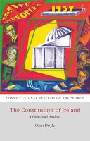 The Constitution of Ireland : a contextual analysis /