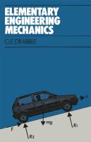 Elementary engineering mechanics /