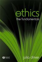 Ethics : the fundamentals /