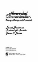 Nonverbal communication : survey, theory, and research /