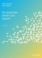 The Australian health care system /