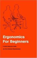 Ergonomics for beginners : a quick reference guide /