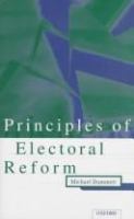 Principles of electoral reform /