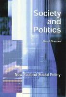 Society and politics : New Zealand social policy /
