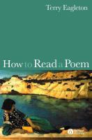 How to read a poem /