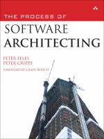 The process of software architecting /