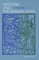 Medicine and the German Jews : a history /