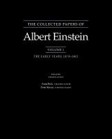The collected papers of Albert Einstein /