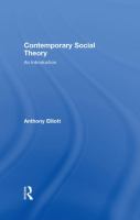 Contemporary social theory : an introduction /