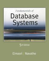 Fundamentals of database systems /