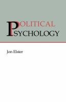 Political psychology /