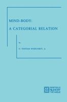 Mind-body : a categorial relation.