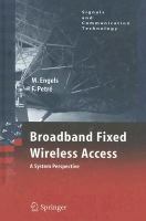 Broadband fixed wireless access : a system perspective /
