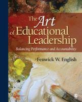 The art of educational leadership : balancing performance and accountability /