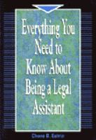Everything you need to know about being a legal assistant /