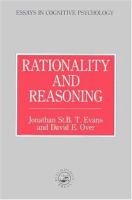 Rationality and reasoning /