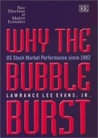 Why the bubble burst : US stock market performance since 1982 /