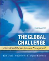 The global challenge : international human resource management /