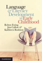 Language & literacy development in early childhood /