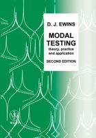Modal testing : theory, practice, and application /
