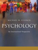 Psychology : an international perspective /