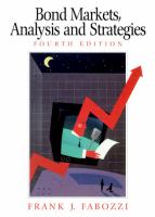 Bond markets, analysis and strategies /