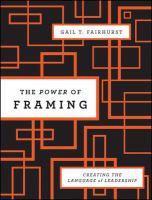The power of framing creating the language of leadership /