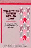 Integrated mental health care /
