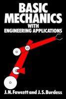 Basic mechanics with engineering applications /