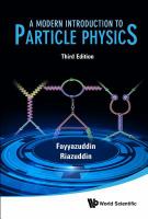 Modern introduction to particle physics /