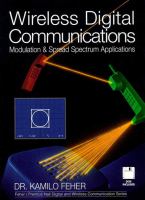 Wireless digital communications : modulation and spread spectrum applications /