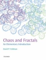 Chaos and fractals an elementary introduction /