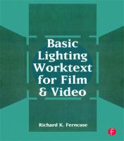 Basic lighting worktext for film and video /