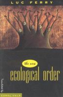 The new ecological order /