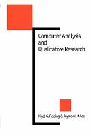 Computer analysis and qualitative research /