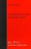 Churches in the modern state /