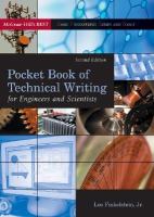 Pocket book of technical writing for engineers and scientists /