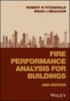 Fire performance analysis for buildings /