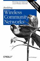 Building wireless community networks /